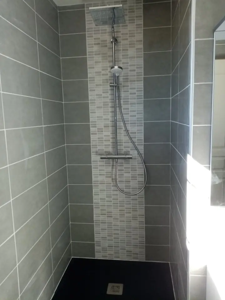 Réalisation d'une salle de bains à Bergerac