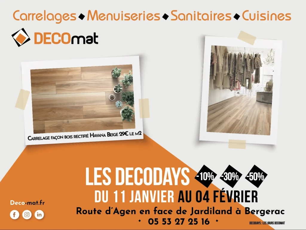 C'est les DECODAYS chez Decomat